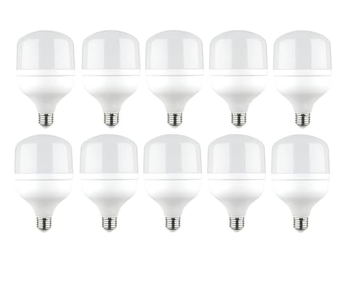Kit 10 Lâmpadas Led Super Bulbo 20w Alta Potência Bivolt Branco F...