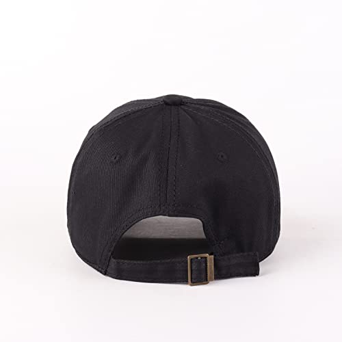 Image of LANGZHEN Unisex Baseball Cap 100% Cotton Fits Men Women Washed Denim Adjustable Dad Hat