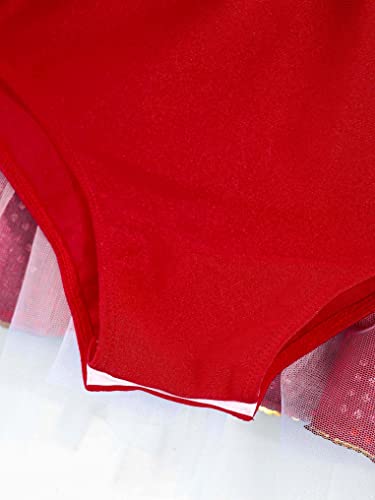 Disfraz De Navidad Para Niñas Con Lentejuelas Y Tutú miniatura 7