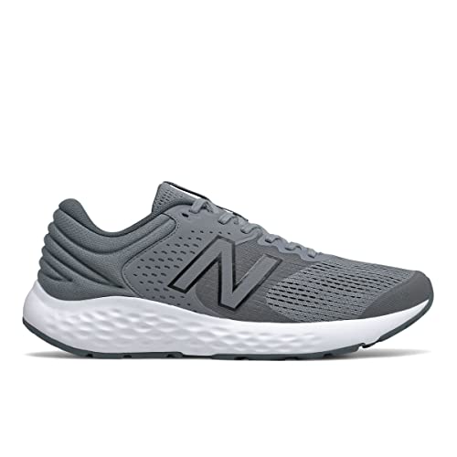 New Balance New Balance Men's 520 V7 Running Shoe, Gray/Gray, 7