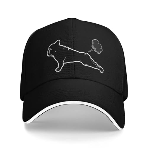 Casquette bouledogue français réglable contre le soleil de printemps