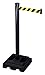 Barrier Post with Belt, 40 in. H, 10 ft. L