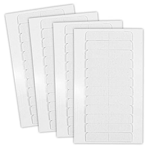 Hair Extension Replacement Tape, Double Sided (12 Sheets, 240 Pieces)