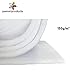 Universal Filtervlies für Aquarium und Teich, 150g/m², 1,5 m x 1 m, ca.1 cm dick, 1,5 m² (EUR 12,60/m²), Filtermatte weiß, Meterware, z.B. geeignet für Filtereinsätze von Eheim, Tetra, JBL, Vitakraft