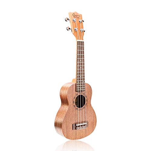 Ukulélé Soprano Matte Mahogany - Les Beatles, Paul McCartney, John Lennon, RIngo Starr, George Harrison Ukulélé Soprano Matte Mahogany – Image 3
