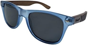 Wood Polarized Sunglasses For Men & Women Wayfarer Shades Bamboo Case