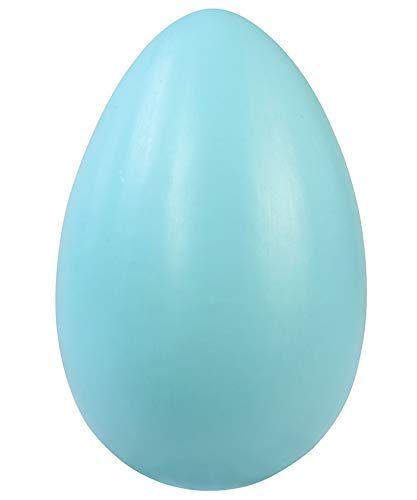 Props4shows Big Blue Plastic Egg - 17 x 11cm