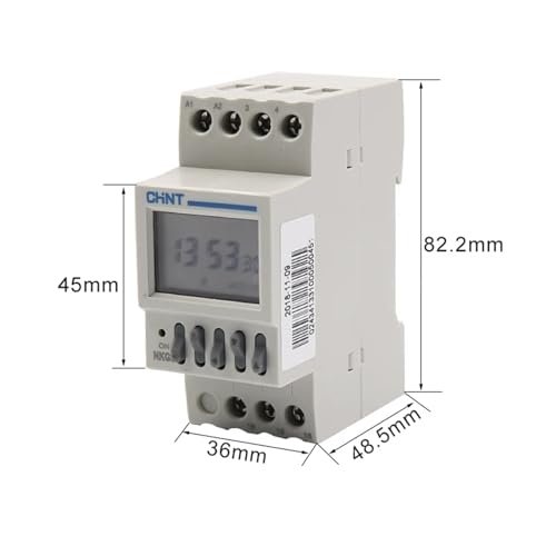 Interrupteur de temporisation NKG-3 22kW avec programmation horaire précise 220V - 7
