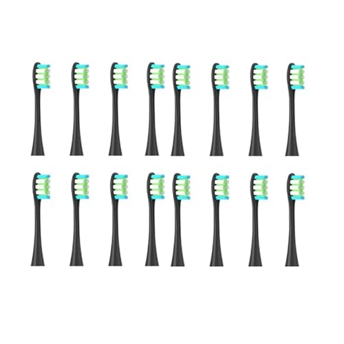 �����p�u���V�w??�b�h 16 �A�݊���������܂�Oclean X PRO/ Z1/ F1/ One/Air 2 /SE �f�B�[�v�N���[�j���O�m�Y���ɑΉ� �\�t�g�^���(Black)