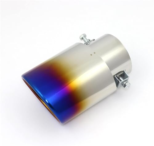 Embout d'échappement en acier inoxydable bleu premium pour votre Toyota Hilux - 2