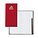 Hallmark Red Slim Faux Leather Address Book, 3.25