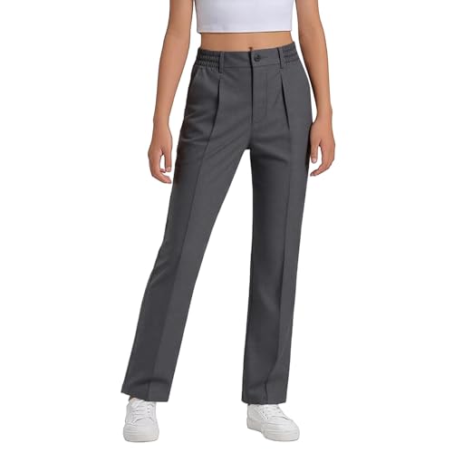 Pantalon habillé garçon extensible et confortable pour l'école et les fêtes de famille