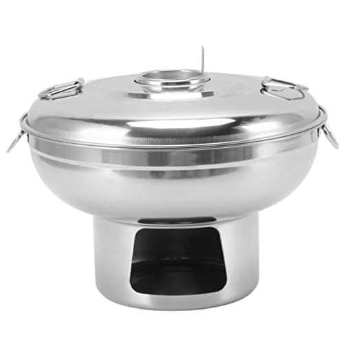 Olla caliente portátil de acero inoxidable para una persona miniatura 5