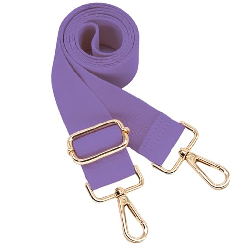 Image of S&loyoe Thickened Solid Color Purse Straps Replacement Crossbody Bag Strap Adjustable Wide Guitar Straps for Handbags 1.5inch