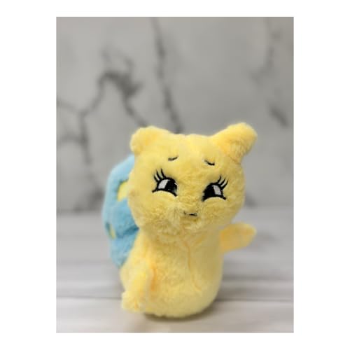 Image of ADORA Hooded Teddy Bear Soft Toy - Kawaii Plushie for Kids, Cute & Huggable Baby Plush Toy, Lovable Gift for Boys & Girls, Ideal for Birthdays & Special Occasions (Snail Yellow)