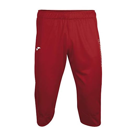 Joma Pantalon Pirata Vela Rojo, Hombres, Rojo-600, M