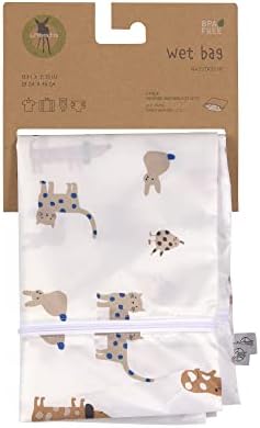LÄSSIG Torba na nos wielokrotnego użytku 2 sztuki/mokra torba Little Mateys royal blue