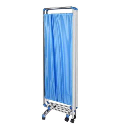 Foldable Medical Privacy Screen, 4 Panels - 180cm High Foldable Room Isolation Temporary Fence for Clinic/Ward/Exam Room