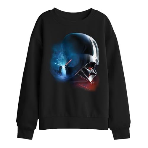 Sudadera negra infantil Star Wars de 7 a 8 años ideal para el colegio y tardes de juegos de Vader