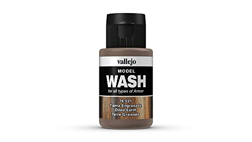 paint wash - Vallejo Oiled Earth Model Wash, VJ76521, 1.18 Fl Oz (Pack of 1)