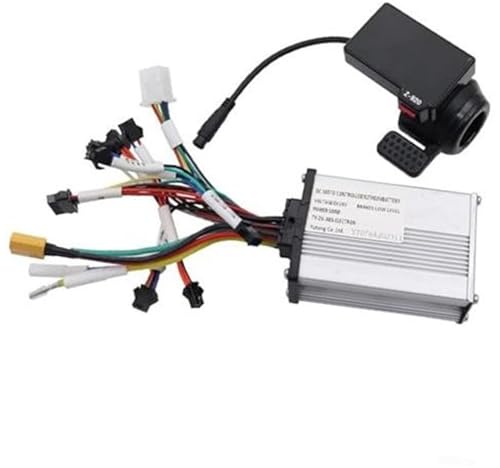 Jodriva Pantalla LCD de Alta compatibilidad, for Kugoo, Scooter eléctrico, Mejora tu Experiencia de conducción Pantalla de Scooter eléctrico(Black Display+Controller)
