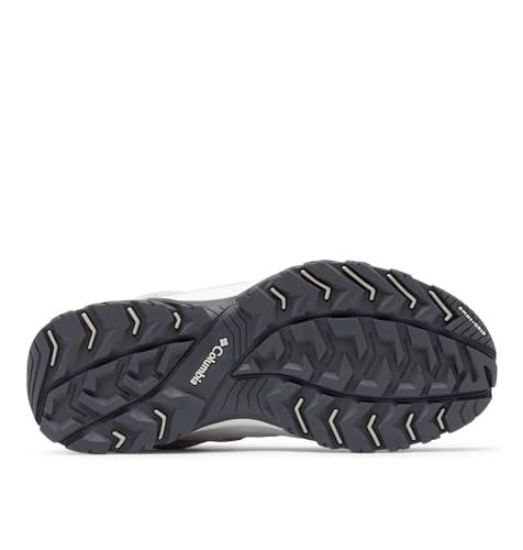 Columbia Womens Crestwood Mid Waterproof, Moonstone/Soft Taupe, 9.5 Wide