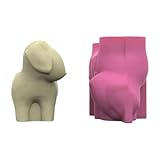 Luoyiyuan シリコン 植木鉢 型 花瓶 ダックスフンド 犬型 クラフト プランター型 シリコンテクスチャ プランター ダックスフンド 植木鉢用