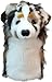 Daphne's Headcovers Australian Shephard Driver Headcover | Premium Driver Headcovers | Funny Golf Club Covers | Stylish Protection for Your Clubs | Men's Golf Gear | Driver Headcover for Men and Women
