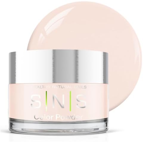 SNS Nail Dip Powder Colors, Gelous Color Dipping Powder - Barely There Pink (Nude, Pink Shimmer) - Long-Lasting Low-Odor Dip Nail Colors for Healthier Nail Beds, Professionals & At-Home DIY - 0.5 oz Cover