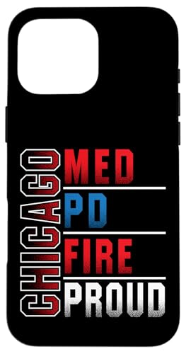 VJSbh VJSPD Chicgo Fire Dept Chicago Proud X}zP[X iPhone 16 Pro Max p