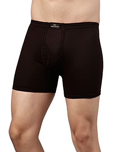 Image of Dixcy Scott Originals Men 100% Combed Cotton Sweat Absorbent Waistband Long Trunk (Pack of 3)