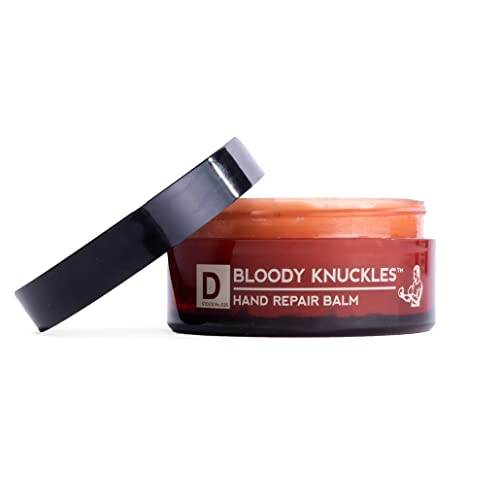 Duke Cannon Bloody Knuckles Hand Repair Balm - Unscented Moisturizer, Repair and Revitalize Dry, Cracked Skin, Ideal for Workers and Fighters, 1.4 oz.