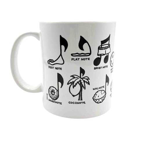 CMC Ceramic Mug - Notes Design