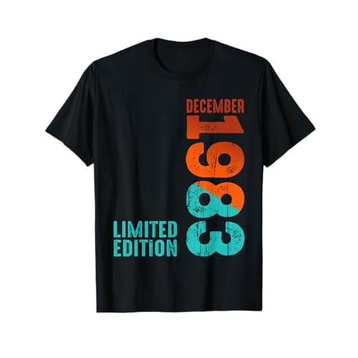 Diciembre 1983 Año 1983 Retro 1983 Vintage 1983 Desde 1983 Camiseta