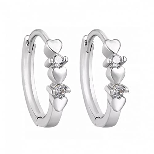 Boucles d'oreilles en Argent Sterling Anti Allergie Confort pour Femme