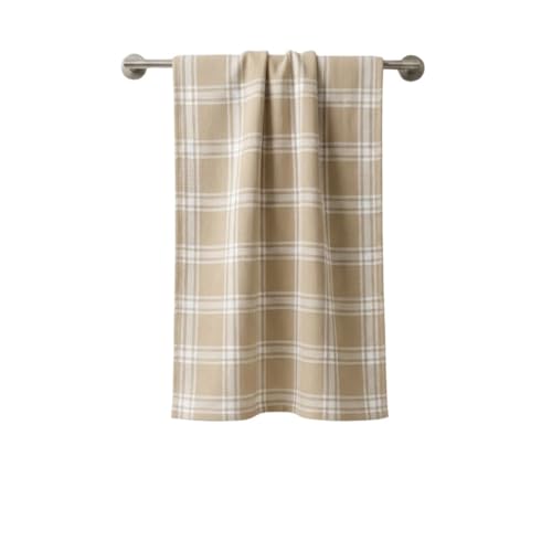 Image of Athom Living Premium Bath Towel 75 x 150 cm Pack of 1 Waffle Towel,Ultra Absorbent, Quick Dry, and Durable - Ideal for Spa, Gym, and Everyday Use, Yellow Color