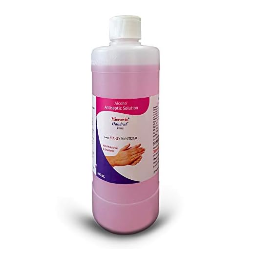 Microwin Handrub 70% Alcohol Based Hand Sanitizer - 500 ml