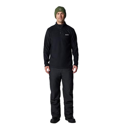 Columbia Mens Steens Mountain Half Snap Fleece Jacket, Black, Large3
