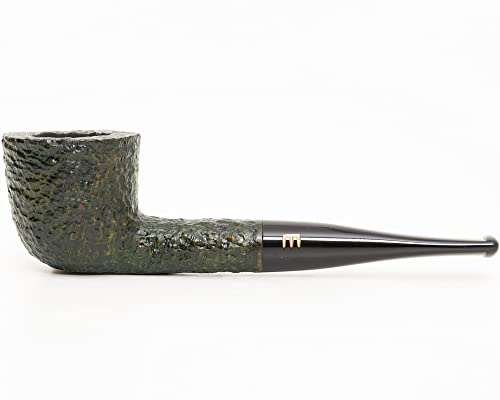 Savinelli 401 Pipe Minuto d'exception en bruyère rustiquée verte 6mm - 6