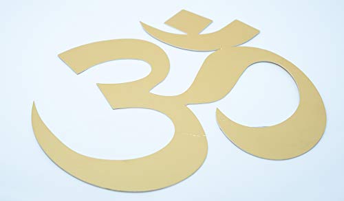 Image of Desi Favors (Hinduism) Religious Cutouts | Om, Ganesha, Swastik & Lotus Symbols | Spiritual Home Styling Traditional, Varalakshmi Pooja Decor | Indian Wedding Decorations | Multi Sizes (Pack of 4)