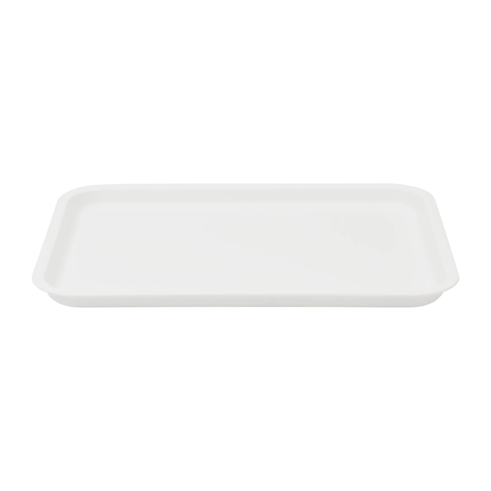24 vassoi, vassoi da servizio, impilabili, per ristoranti veloci, mense, cucine, hotel, ristoranti, spuntini, 36 x 27 x 2 cm (bianco)