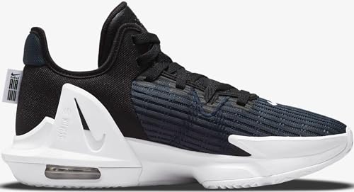 Nike Men's Lebron Witness VI (CZ4052-002) Black/White-Dark Obsidian, 13 M US2