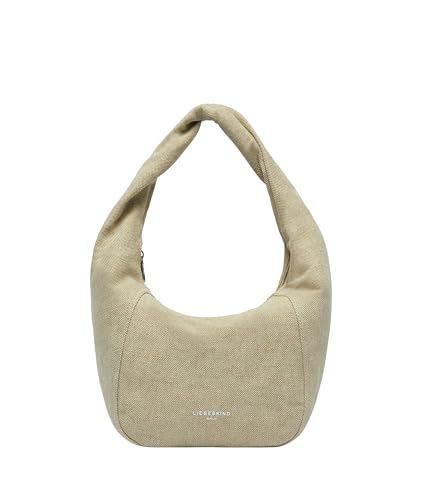 Sac à épaule Hobo Bag Beige LIEBESKIND BERLIN en cuir souple chic
