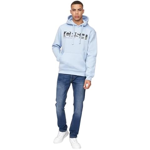 Crosshatch Mens Casual Hoodie Pullover Cover