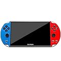 XIXIMENG X12 Plus 7 "Handheld Doppio Joystick Controller di Gioco Spupport Uscita AV Scheda TF Costruito in 10000+ Giochi Console per videogiochi