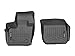 WeatherTech Custom Fit FloorLiners for MKZ, Fusion - 1st Row (449611), Black