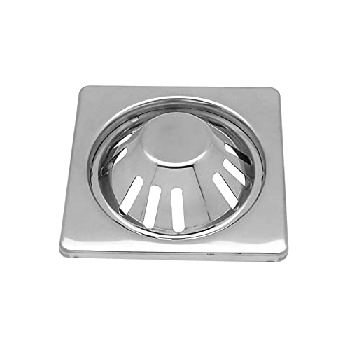 Viking SS 201 Roof Balcony Drain Square-Dome - 125mm X125mm - Stainless Steel 201 Polished Finish (Pack of 2pcs) Efficient Water Flow, Outdoor Drainage (B09HS4ZPMC) Amazon Price History, Amazon Price Tracker