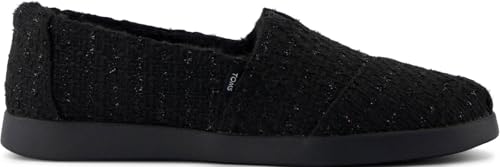 Image of TOMS Women's Alpargata Plus Slip On Espadrille, Textile Upper, Relaxed Fit, CloudBound Insole, Stretchy Easy On and Off