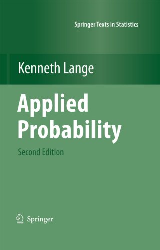 Applied Probability (Springer Texts in Statistics)