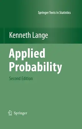 Applied Probability Second Edition 2010 Edition book cover